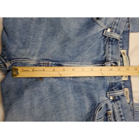 Harley Davidson Men's Jeans Medium Wash Straight Leg Boot Cut Biker Size 38x31 - Picture 12 of 16